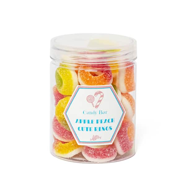 Apple Peach Cute Rings